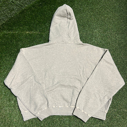 GV Gallery Raspberry Hills "Crest" Grey Hoodie Size Small NEW x13766