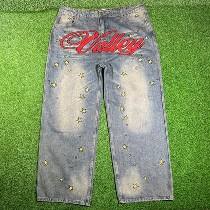 Vale Forever Cosmo Valley Denim Jeans Size 36 NEW x15938