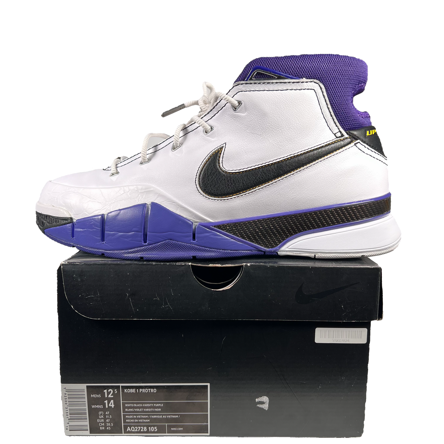 Nike Kobe 1 81 Pt Game (2019) Size 12.5 USED s21075