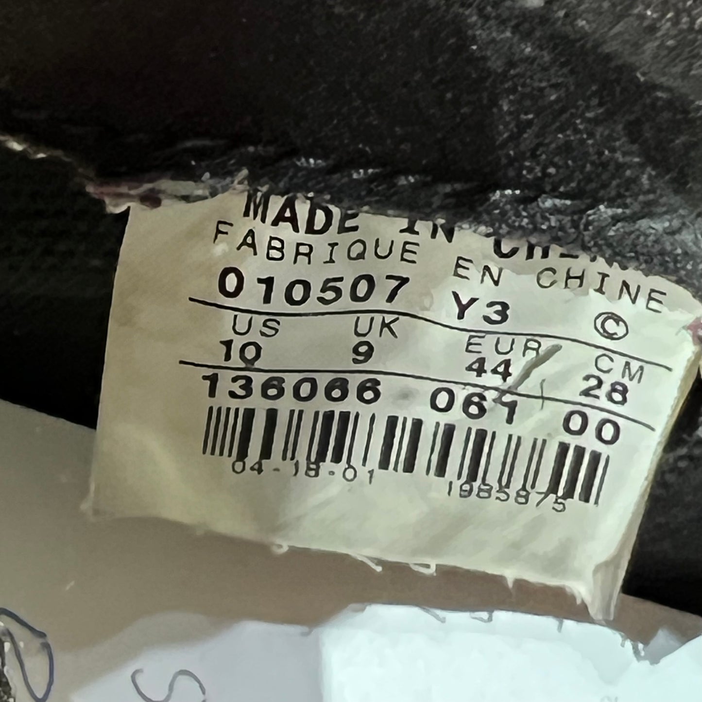 Jordan 1 High Bred (2001) Size 10 USED s19641