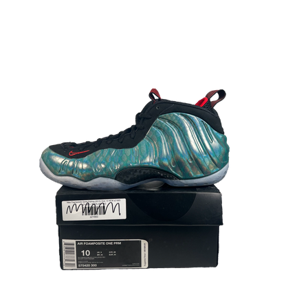 Nike Foamposite One Gone Fishing (2015) Size 10 USED s21986