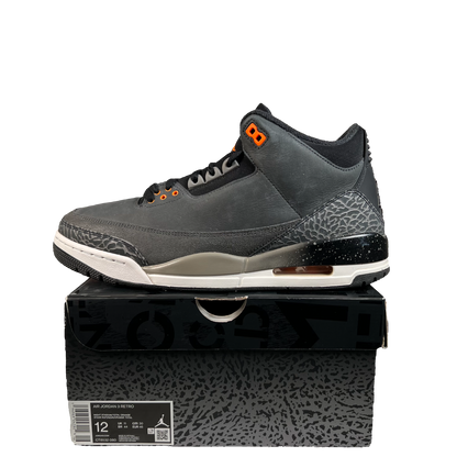 Jordan 3 Fear Pack (2023) Size 12 USED s22348