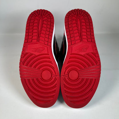 Jordan 1 Patent Bred (2021) Size 8.5 USED s22141