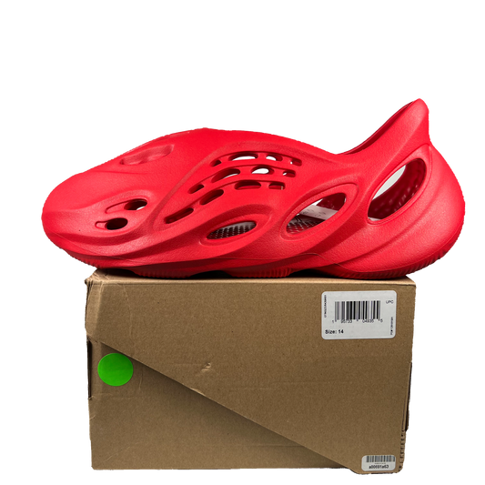 Yeezy Foam RNR Vermillion (2021) Size 14 NEW s19283