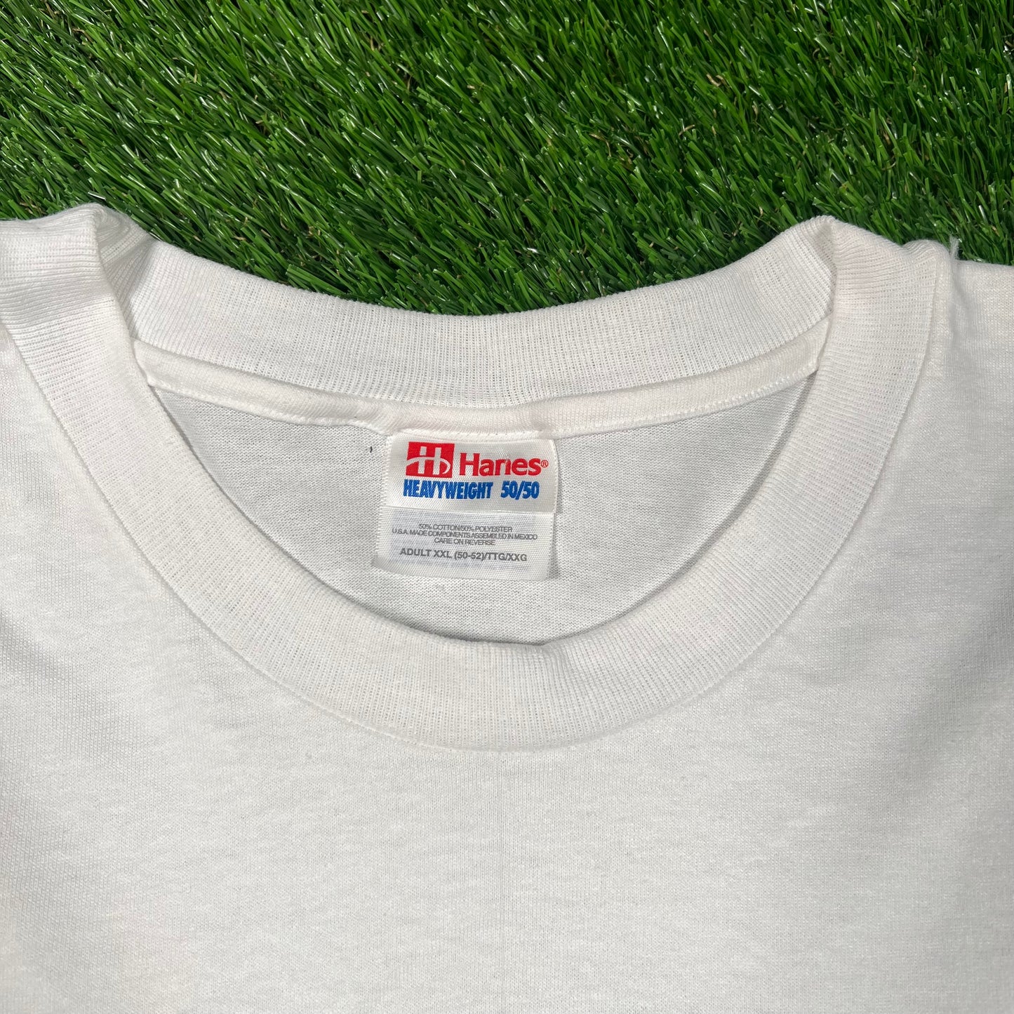 2001 Hurst Hary Oldsmobile Racing White Tee Size XXL USED v18703