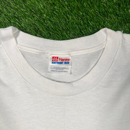 2001 Hurst Hary Oldsmobile Racing White Tee Size XXL USED v18703