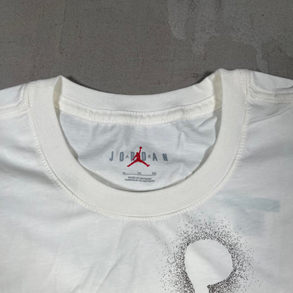 Jordan Jumpan "Air" White Tee Size XL NEW x17339