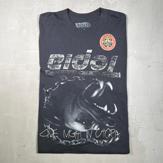 Cactus Jack Travis Scott Eidol Black Longsleeve Size XXL USED x18727