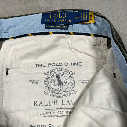 Polo Ralph Lauren Chino Green Camo Pants Size Size 34x32 USED v20133