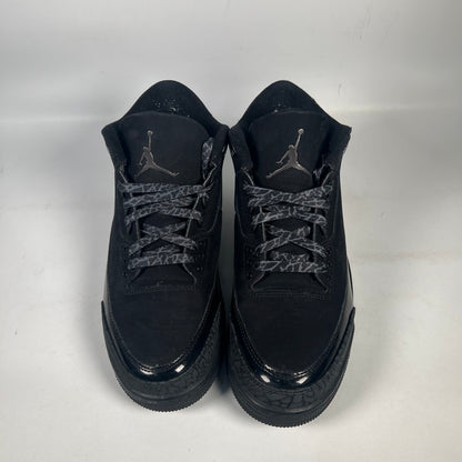 Jordan 3 Black Cat (2025) Size 8.5 USED s21047