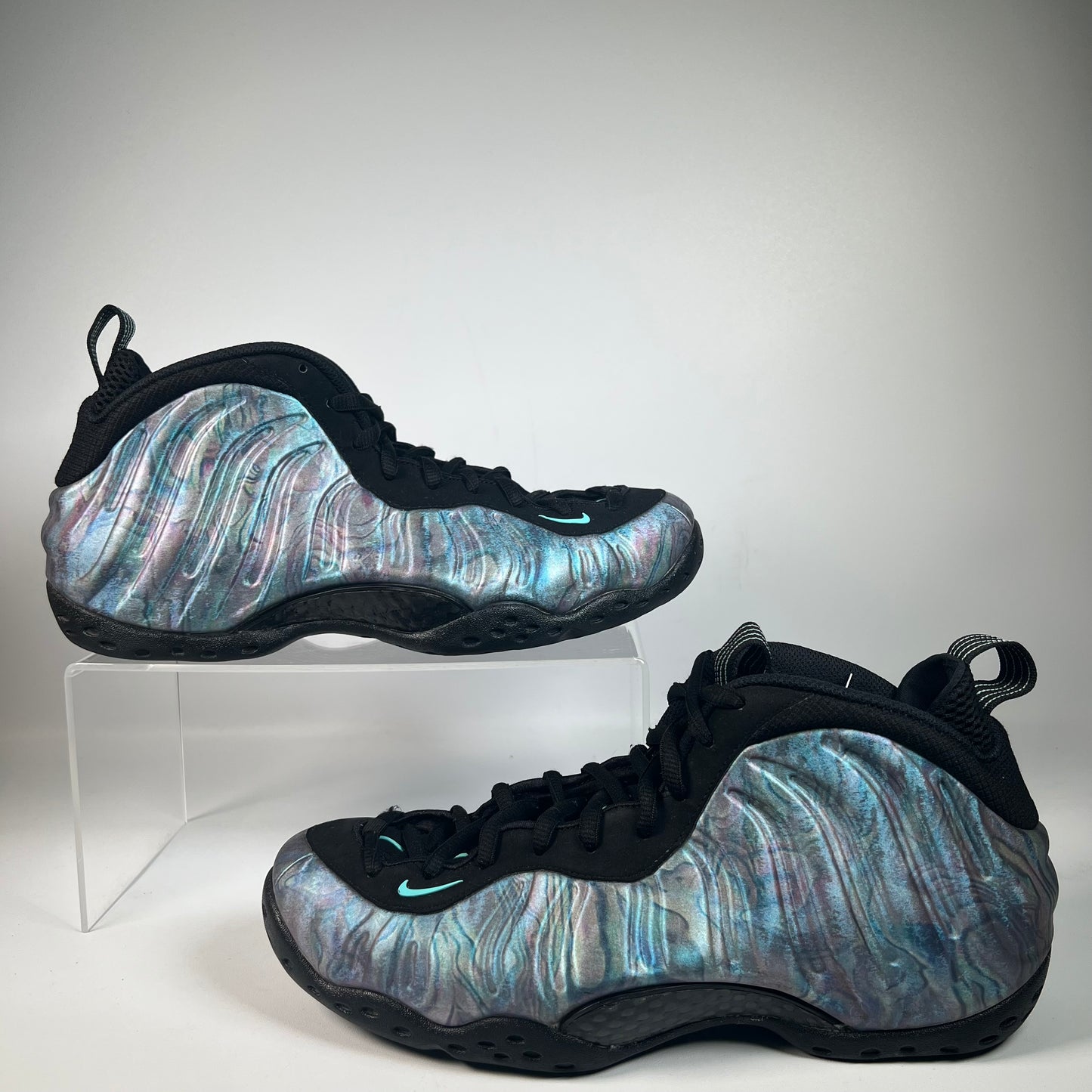 Nike Air Foamposite One Abalone (2018) Size 10.5 USED s22359
