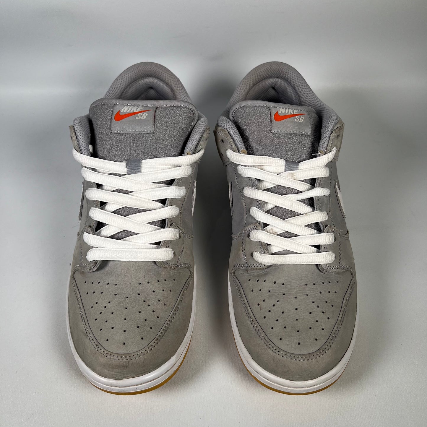 Nike SB Dunk Low Orange Label Wolf Grey Gum (2023) Size 11.5 USED S19734