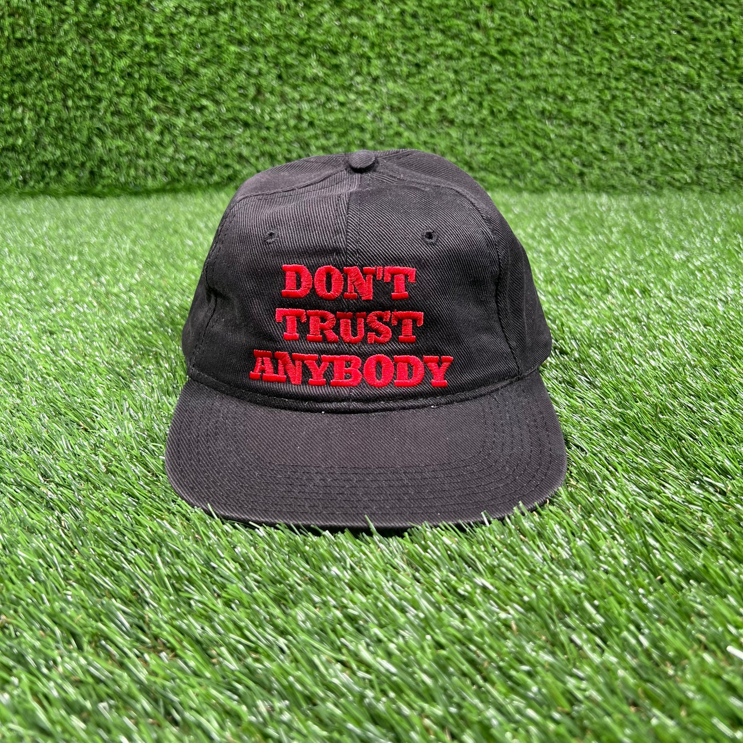 1990s Stone Cold Dont Trust Anybody Black Snapback USED v18092