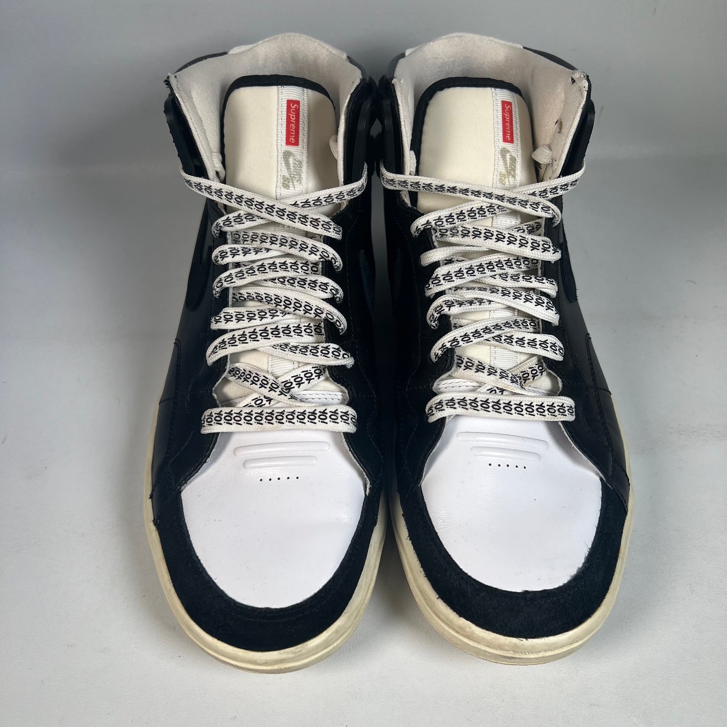 Nike SB Zoom Air 94 Hi Supreme Black (2010) Size 9.5 USED s21344