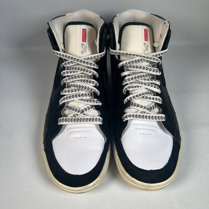 Nike SB Zoom Air 94 Hi Supreme Black (2010) Size 9.5 USED s21344