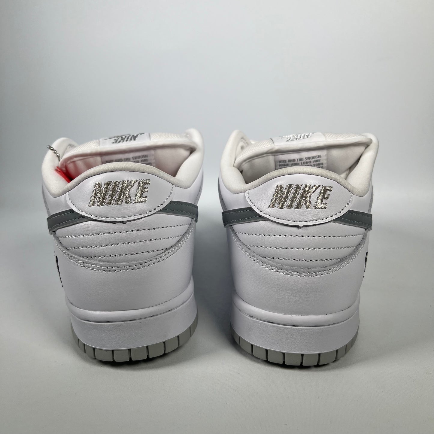 Nike SB Dunk Low Supreme 94 White Metallic Silver (2025) Size 11 NEW s18717