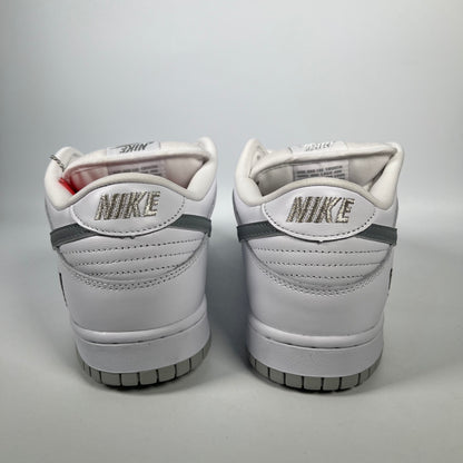 Nike SB Dunk Low Supreme 94 White Metallic Silver (2025) Size 11 NEW s18717