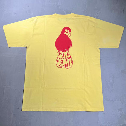 Supreme Okole Hula Yellow Tee (2005) Size XL USED x16723