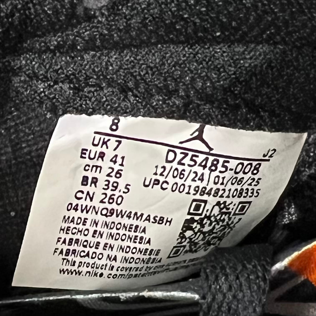 Jordan 1 High Shattered Backboard (2025) Size 8 NEW s23717