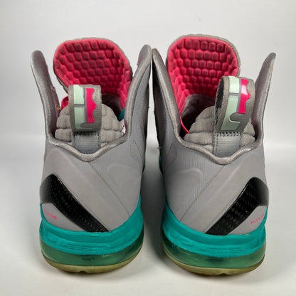 Nike Lebron 9 South Beach (2012) Size 10.5 USED s18042