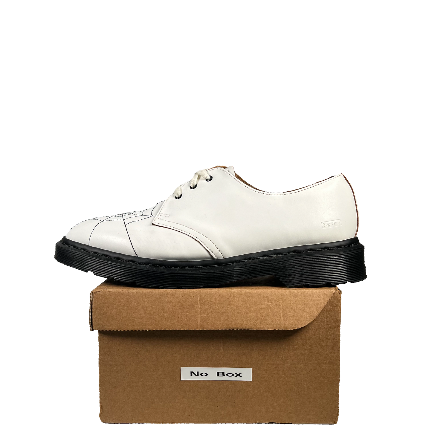 Supreme Dr. Martens 3-Eye Spiderweb White Size 11 USED s16730