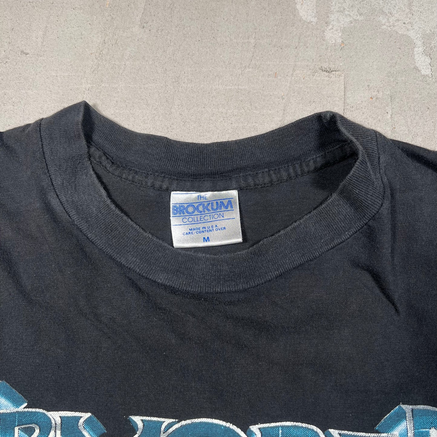 1991 Armored Saint Black "Salvation" Tour Tee Size Medium USED v18948