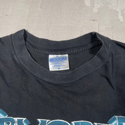 1991 Armored Saint Black "Salvation" Tour Tee Size Medium USED v18948