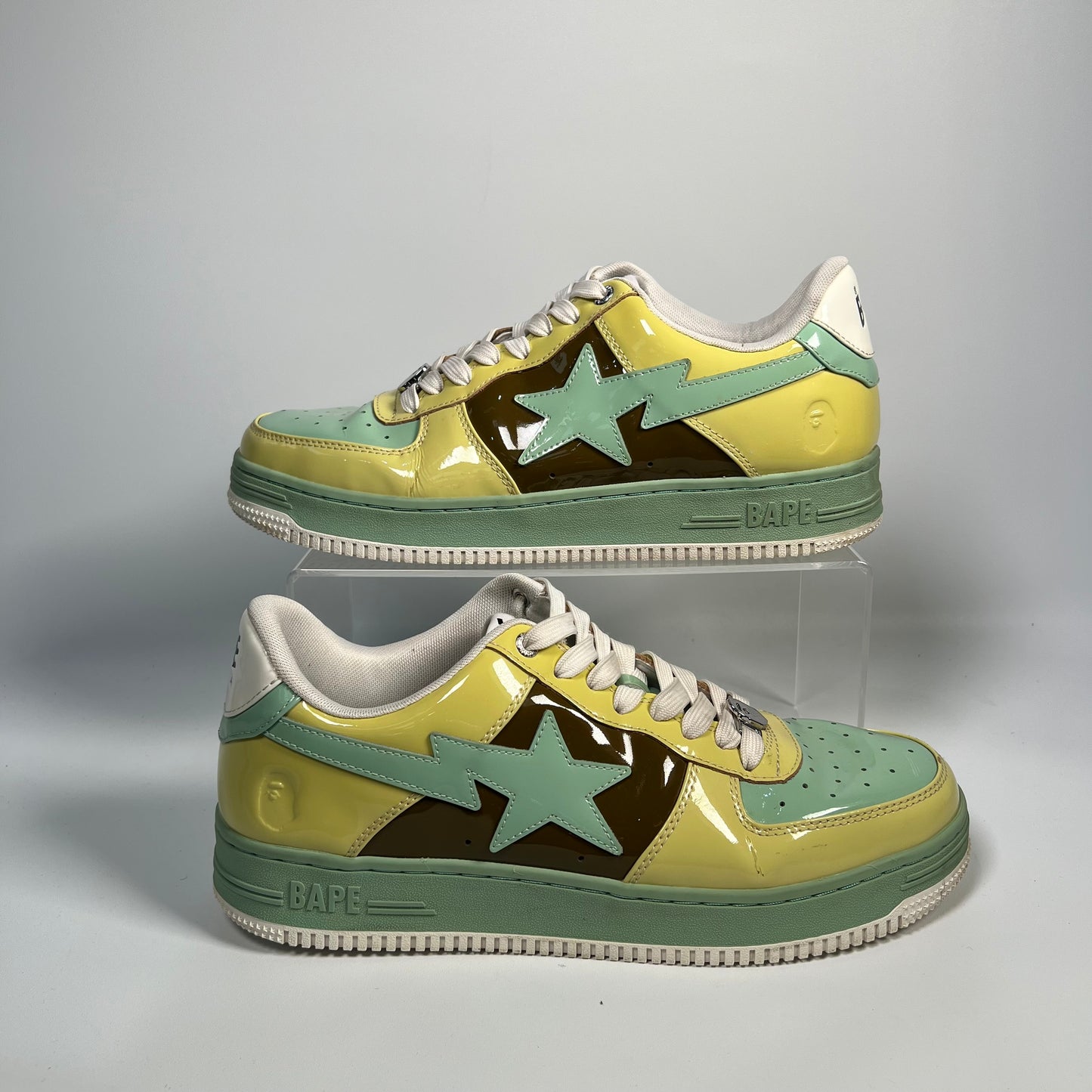 Bape Bapesta Brown Beige (2022) Size 11 USED s17626