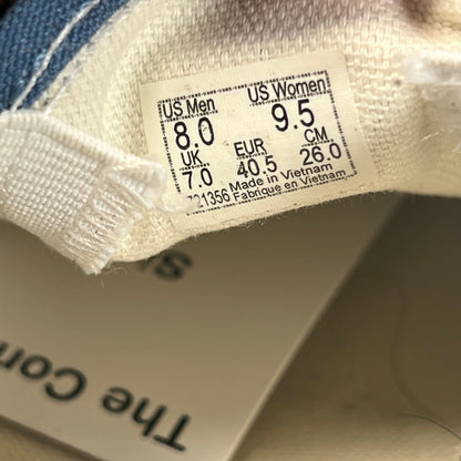 Vans Classic Slip On Navy (2024) Size 8 USED s22391