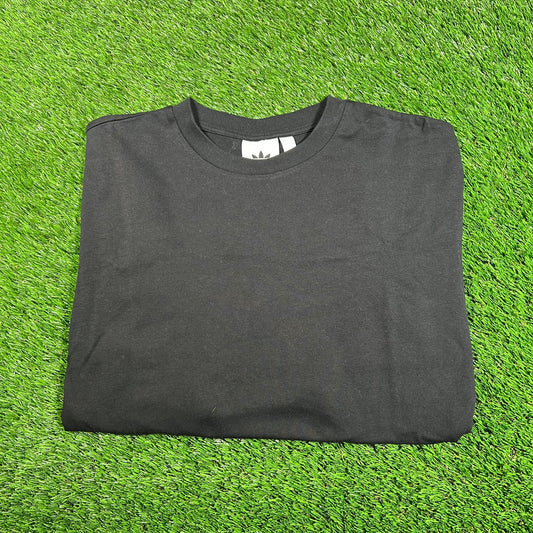 Adidas Black "Orange Ghost" Longsleeve Size Medium USED v17849