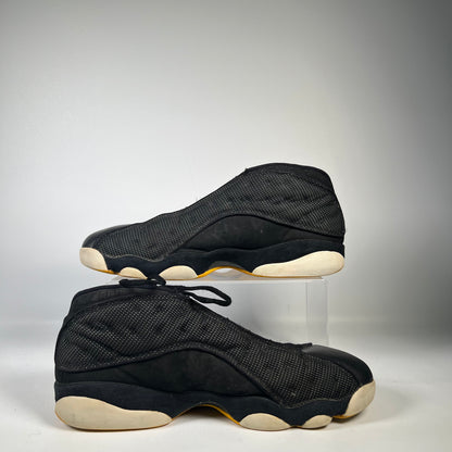 Jordan 13 Low Black Varsity Maize (2005) Size 13 USED s18732