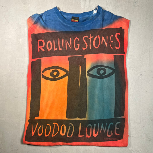 1994 Rolling Stones "Voodoo Lounge" AOP Tee Size XXL USED v16120