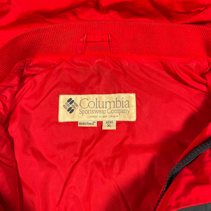 1990s Columbia Navy/Red/Teal Jacket Size XL USED v17836
