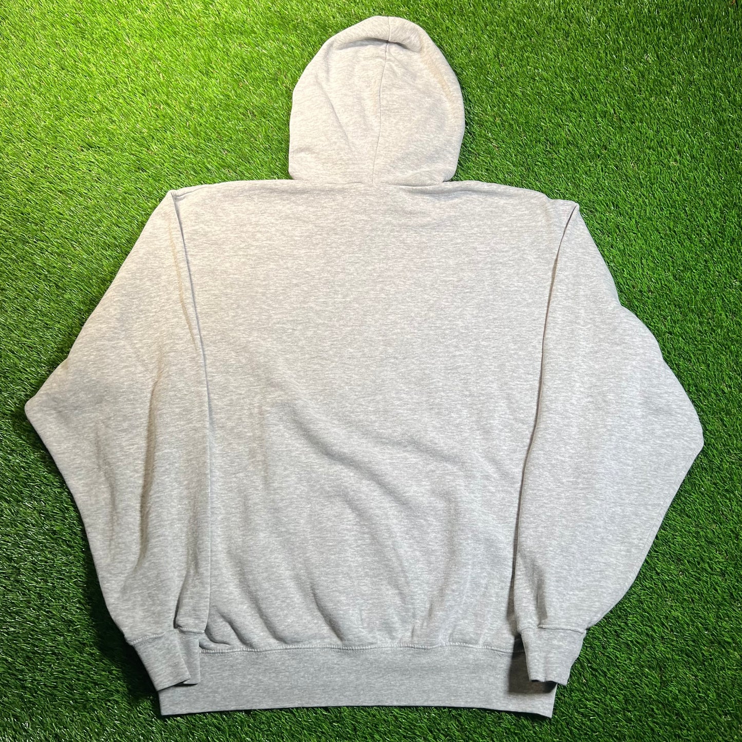 2008 Nike Kansas Football Grey Hoodie Size Medium USED v1889