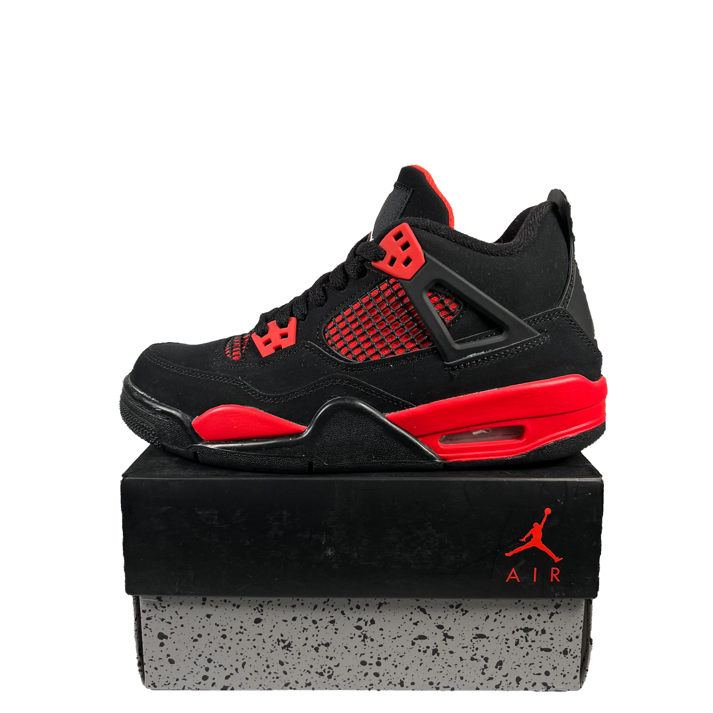 Jordan 4 Red Thunder (2021) Size 6Y USED s18955