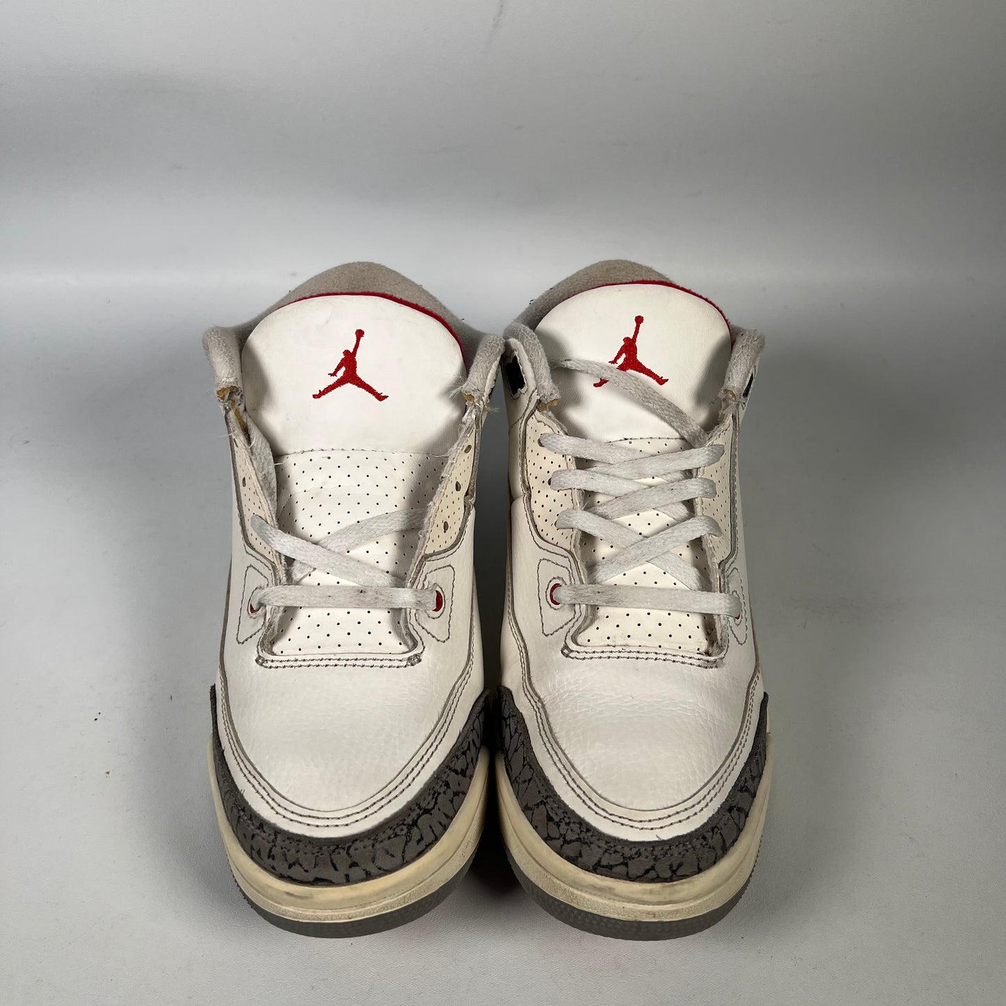 Jordan 3 White Cement Reimagined (2023) Size 3Y USED s19353