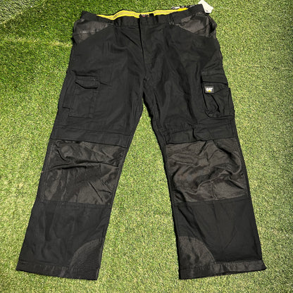 CAT Heavy Duty Black Workwear Pants Size 42 NEW x13837