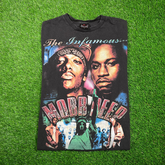 Dbruze Mobb Deep AOP Rap Tee Size Medium USED v18777