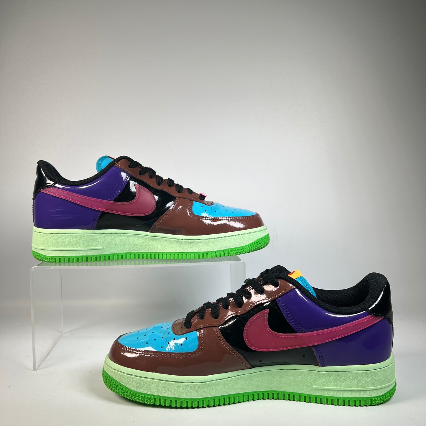 Nike Air Force 1 Undefeated Multi Patent Pink Prime (2022) Size 10.5 USED s21160