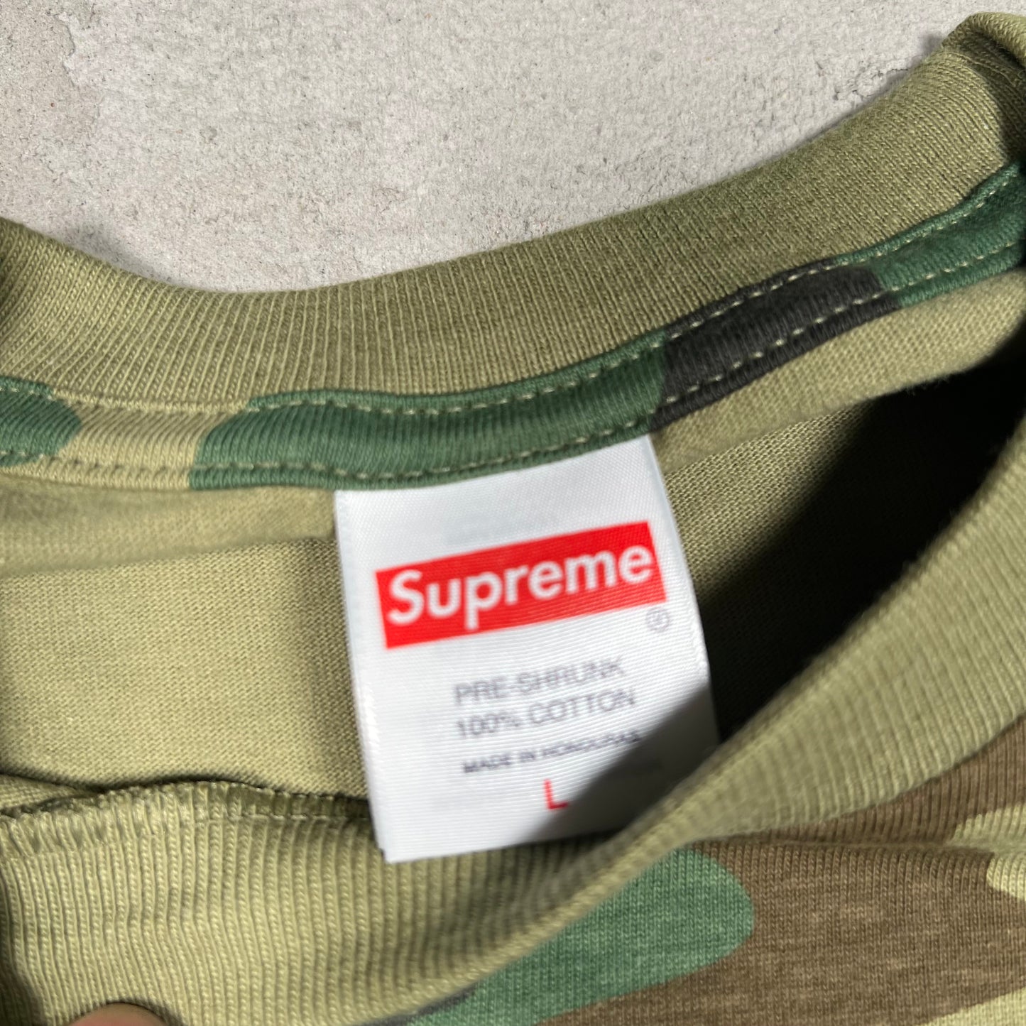 Supreme DJ Screw SUC Camo Tee Size Large NEW x17421