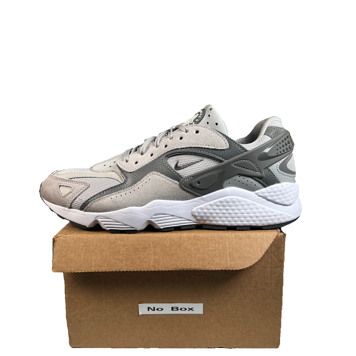 Nike Air Huarache Runner Light Iron Ore (2024) Size 9 USED S23014