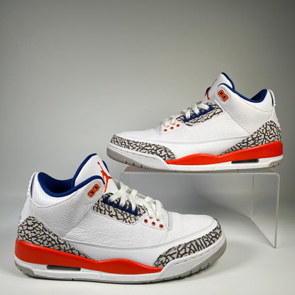 Jordan 3 Knicks (2019) Size 11 USED s19594