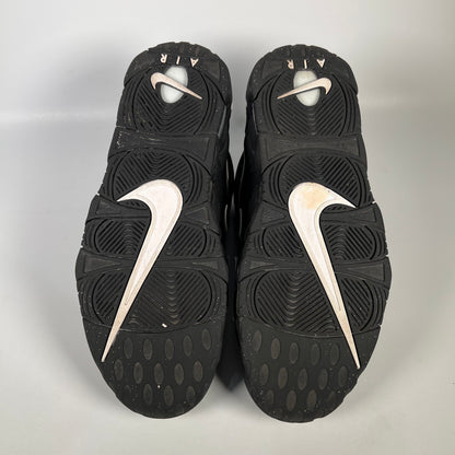 Nike Air More Uptempo Black White (2016) Size 10 USED s17872