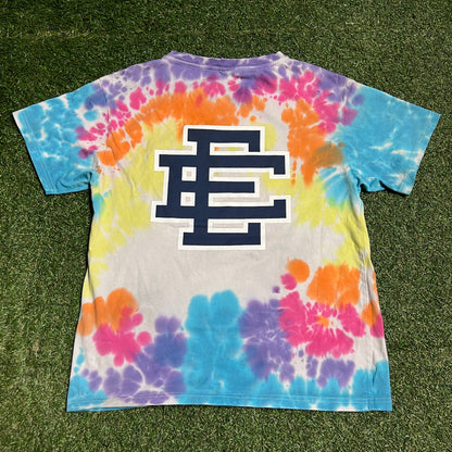 Eric Emanuel x Yankees Tie Dye Tee Size Small USED x14178