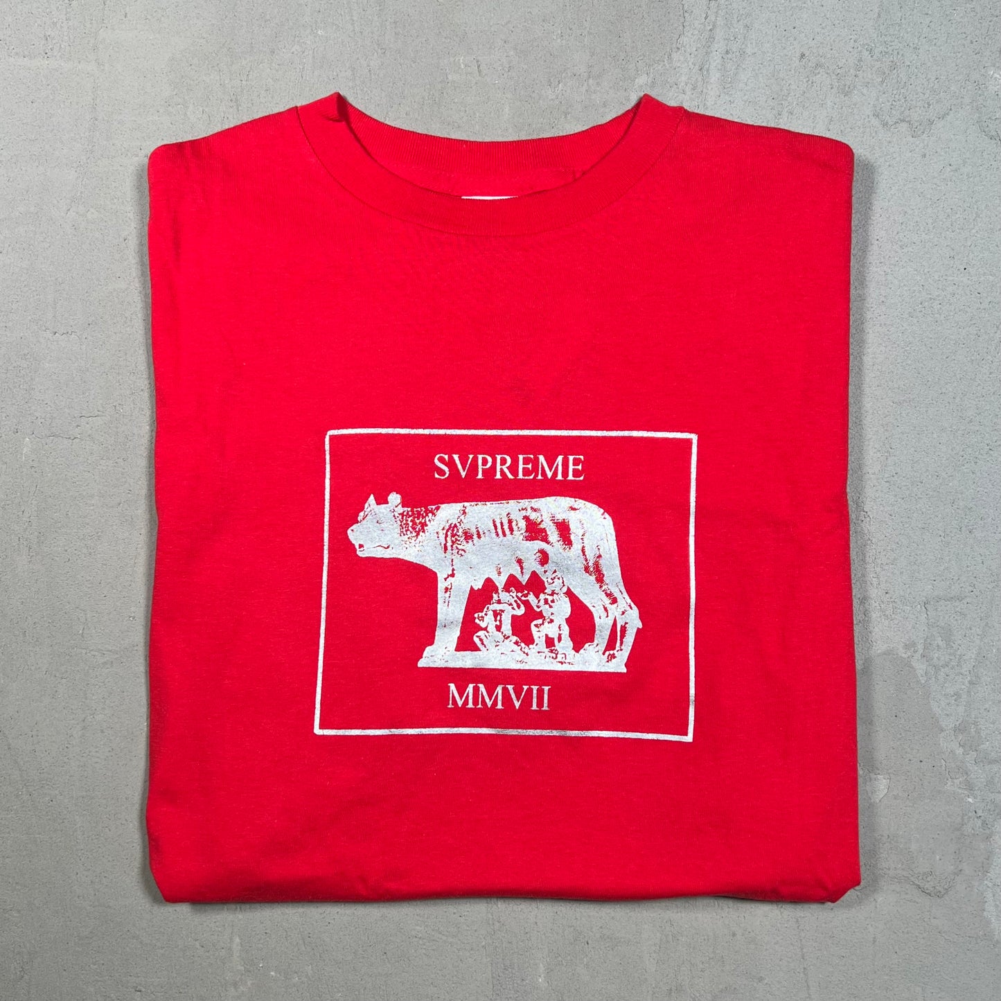 Supreme Wolfmother 2007 Red Tee Size Large NEW x8713