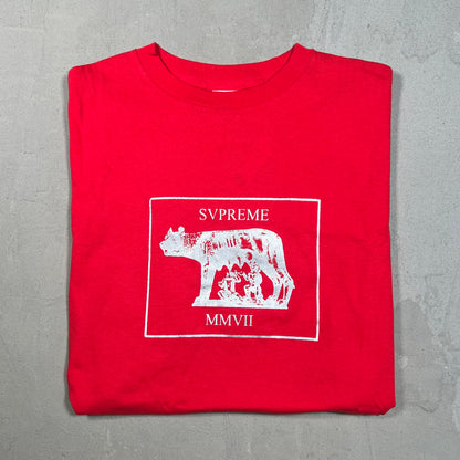 Supreme Wolfmother 2007 Red Tee Size Large NEW x8713