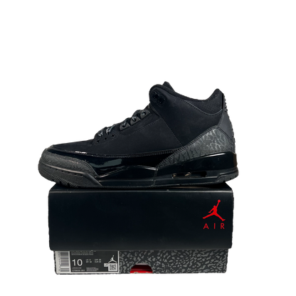 Jordan 3 Black Cay (2025) Size 10 USED s22255