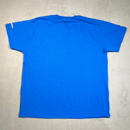 Knicks "Always Knicks" Playoffs 2026 Blue Tee Size XL USED v19563