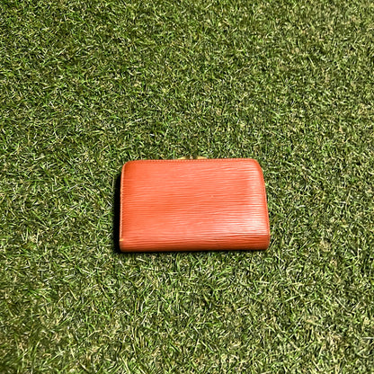 1990s Louis Vuitton Epi Leather French Wallet USED x14072