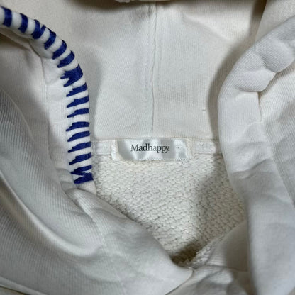 Madhappy Colette Bonjour Cream Hoodie Size Large USED x18104